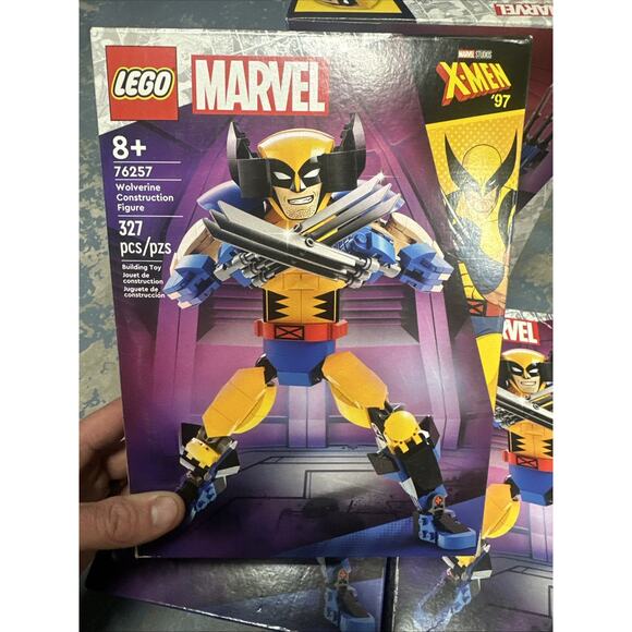 NEW BOX 76257 Lego Wolverine Marvel X-Men Wolverine Construction Figure Set A1 - Picture 1 of 2